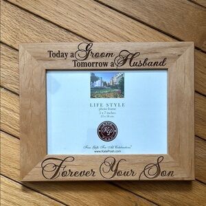 Brown Photo Frame - Forever Your Son